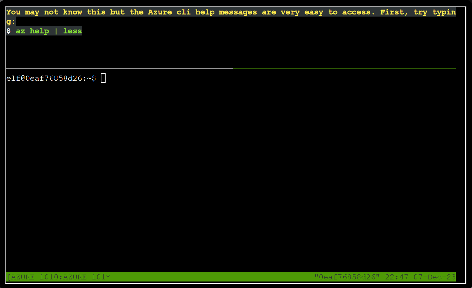 Azure 101 Start